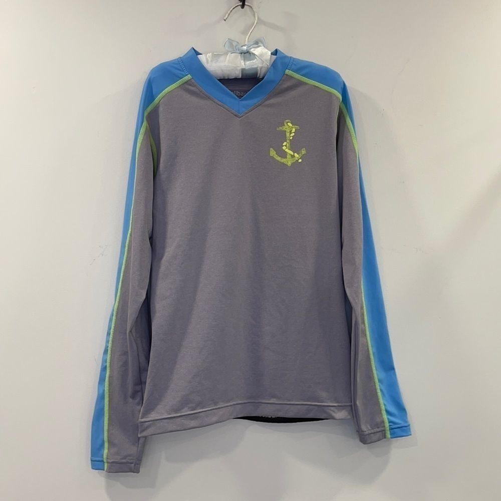 Coolibar Girls Long Sleeve Rash Guard size M